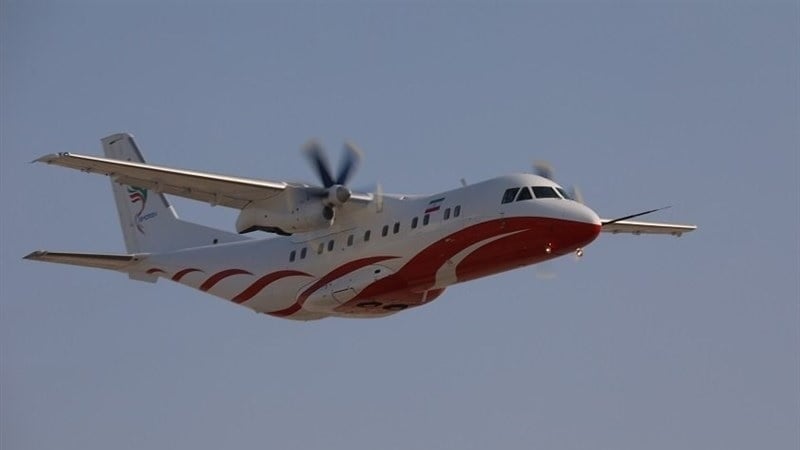 המטוס סימורע' מתוצרת איראן עלה לשמיים