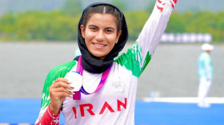 مدال طلای روئینگ قهرمانی آسیا برای ورزشکار ایران 