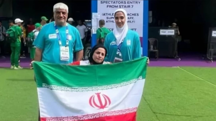 İranlı Milli Atlet Kadın, Dünya Para Atletizm Şampiyonasında Altın Madalya Kazandı