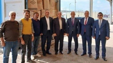 İran Büyükelçisi’nin Azerbaycan Cum.-Gürcistan sınırındaki Avrupa’ya açılan ihracat kapısını inceledi