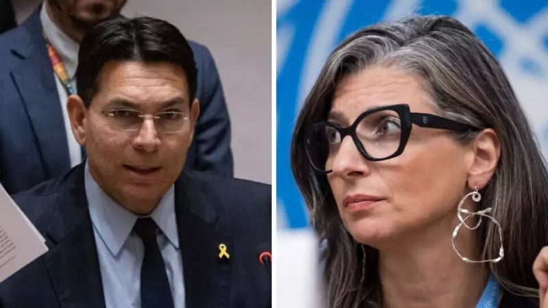 Danny Danon dan Francesca Albanese