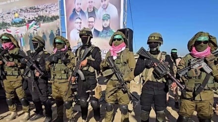 Həmas və seonist rejimi miyono əsiron mıbodilə kardey bino be