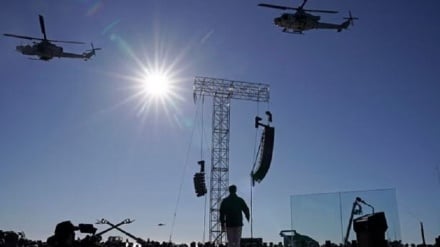 California governor strongly criticizes Trump military display