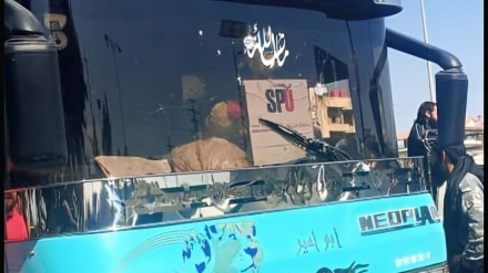 حمله مسلحانه به یک اتوبوس مسافربری در جاده دمشق - سویدا