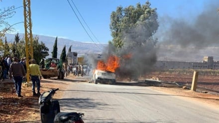 Lübnan’da Bir Araca İHA Saldırısı