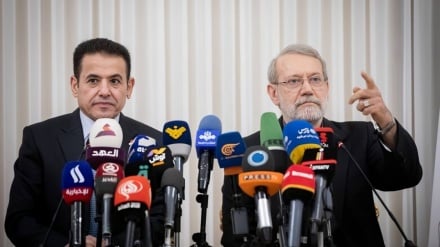 لاریجانی: آمریکا نمی‌خواهد عراق مستقل باشد/ بغداد: امنيت ما و ايران امر واحدی است