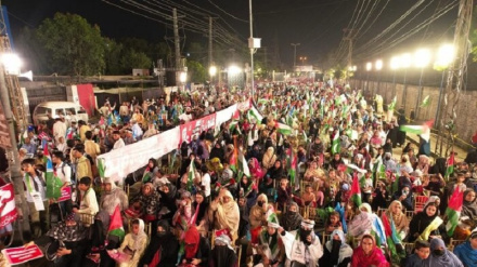 اجتماع گسترده در «لاهور» پاکستان در حمایت و همبستگی با غزه 