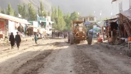 آغاز عملی آسفالت جاده عمومی خوست