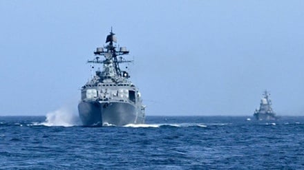 آغاز رزمایش دریایی روسیه و میانمار