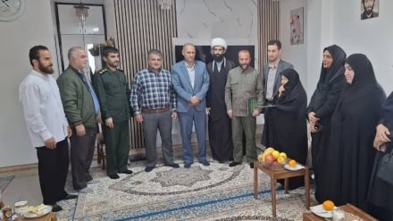 Bə Rizvanşəhri şəhidə ailəon osə ğandey