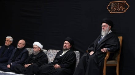 مراسم شام شهادت حضرت زهرا(س) با حضور رهبر انقلاب برگزار شد