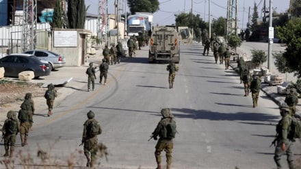 یورش‌های گسترده ارتش رژیم اسرائیل به کرانه باختری و مناطق شرقی غزه