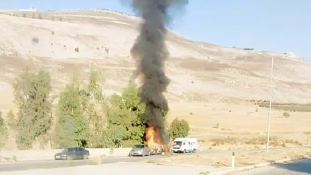 İsrail rejiminin güney Lübnan’a İHA saldırısı  