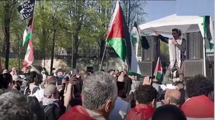 Пайгард ва таъқиби яке дигар аз ҳомиёни Фаластин дар Фаронса

