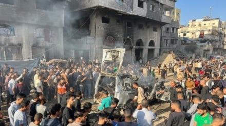 د غزې د معلوماتو دفتر: صهیونیستي رژیم ۵۳۵ ځله اوربند نقض کړی