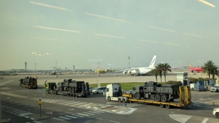 Lieferung militärischer Ausrüstung aus den VAE an Israel