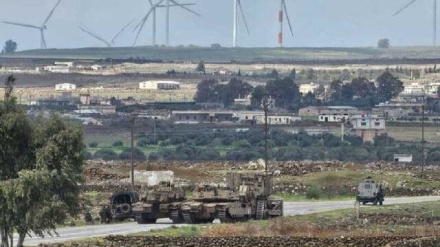 نفوذ نظامیان صهیونیست به اطراف روستایی در درعای سوریه