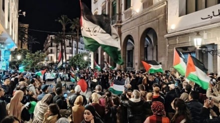 په مراکش کې د فلسطین، لبنان او سوډان په ملاتړ پراخ لاریون