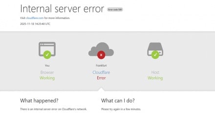 اختلال گسترده در «کلودفلر»؛ بخش‌هایی از اینترنت جهانی از دسترس خارج شد