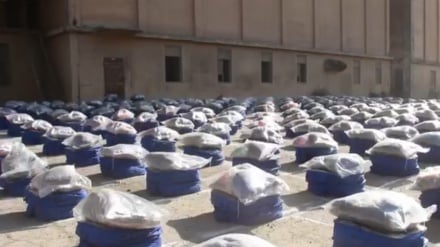 توزیع لباس و کالاهای زمستانی برای خانواده‌های نیازمند در بغلان