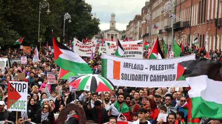 تظاهرات ضد صهیونیستی در ایرلند 