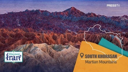 Marsberge in Süd-Khorasan, ein außerweltliches Wüstenwunder