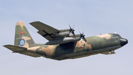 سقوط هواپیمای نظامی ترکیه در گرجستان