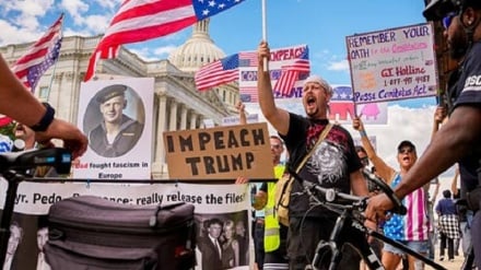 Վաշինգտոնը ցնցվել է Թրամփի իմպիչմենտի պահանջով բողոքի ցույցերից. հազարավոր մարդիկ դուրս են եկել փողոցներ