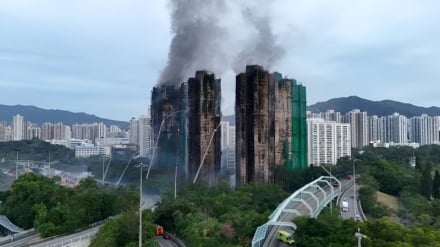 128 Tote nach Hochhausbrand in Hongkong