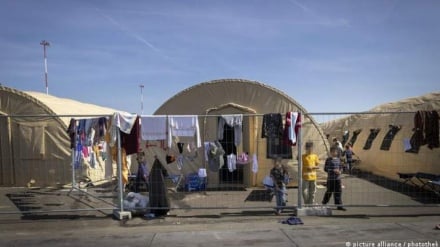 پناهجویان افغان در قطر اعتصاب غذا کردند