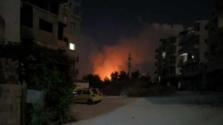 Serangan Rezim Zionis ke Rif Damaskus Menyebabkan 2 Korban Jiwa