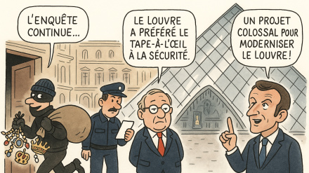 Satire Sombre| Huit minutes pour les voleurs, des années pour la police 