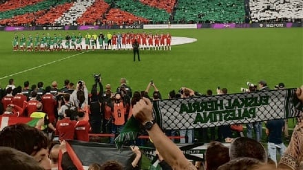 פלסטין פוצצה את האצטדיון !