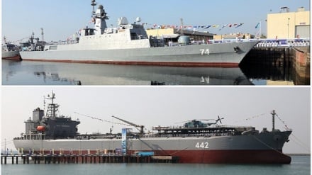 חזרתה המפוארת של המשחתת סאהנד וחנוכת הנמל סף האסטרטגי של כורדיסטן