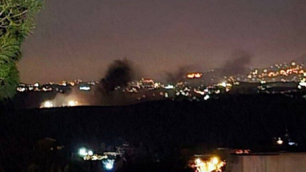 تخریب منازل مردم لبنان از سوی نظامیان صهیونیست