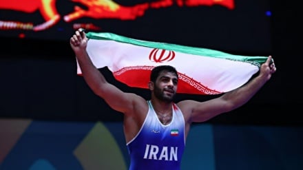 کسب یک نشان طلای دیگر از طرف کشتی‌گیر فرنگی ایران در بازی‌های همبستگی اسلامی