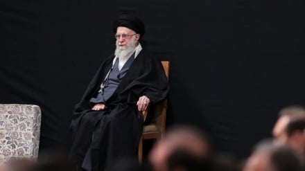 Mourning ceremony on night of Lady Fatimah al-Zahra’s (pbuh) martyrdom at Imam Khomeini Hussainiyah