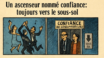 Satire Sombre| Un ascenseur nommé confiance: toujours vers le sous‑sol