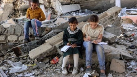 یونیسف: د غزې ۹۷٪ ښوونځي ویجاړ شوي