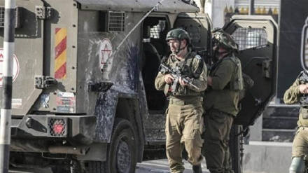 یورش نظامیان رژیم صهیونیستی به مناطق مختلف کرانه باختری