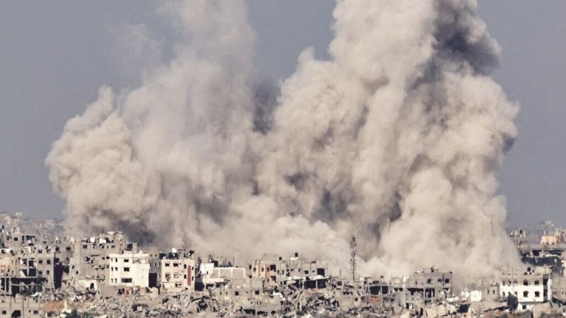 Ok atyşygy bes etmek şertnamasynyň ýene-de bozulmagy; Sionist režimiň harby uçarlary Gazadaky dürli ýerleri bombaladylar