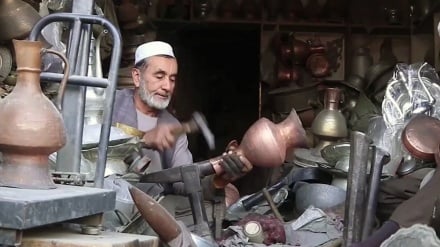 سایه رکود و فراموشی بر سر صنعت کهن مسگری در هرات 