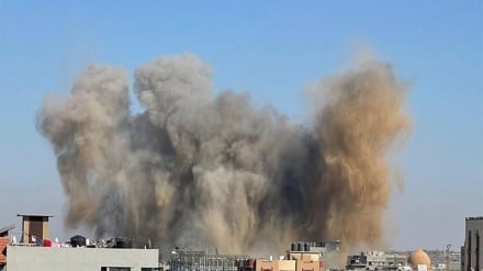 Siyonist rejimin Gazze’ye yönelik hava saldırıları devam ediyor