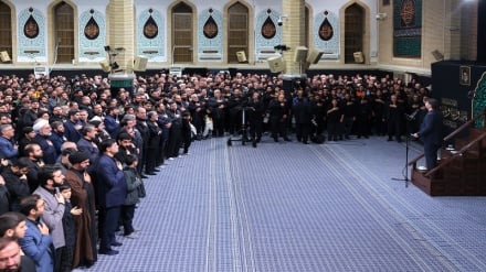 مراسم عزاداری شب شهادت حضرت فاطمةالزهرا(س) در حسینیه امام خمینی(ره)