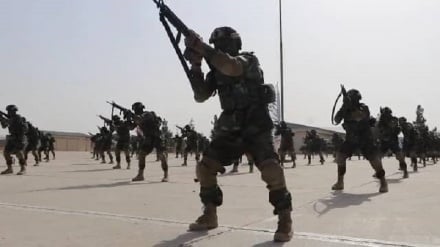 آیین دانش‌آموختگی ۴۵۰ نیروی نظامی در قول اردوی ۲۰۹ الفتح 