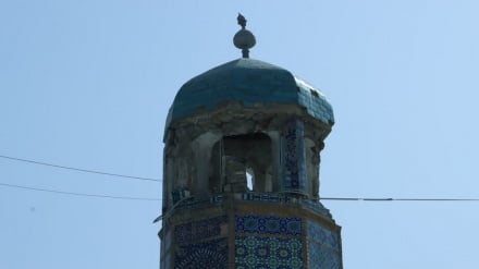 زلزله در مزار شریف؛ بخش‌هایی از روضه مبارک در معرض خطر فروریزی +تصاویر