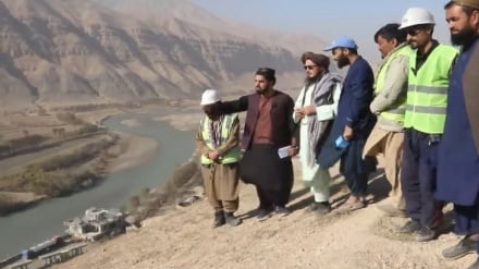 ساخت یک بند بزرگ آب گردان در ولایت بغلان