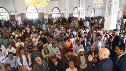 Karaçida Galibaf: Yslam ummaty Sionist režime garşy berk we birleşmelidir