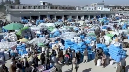 استقبال باشندگان تالقان از انتقال مندوی غله‌جات به بیرون از شهر