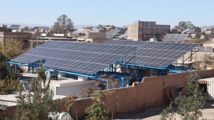 افتتاح پروژه آبرسانی خورشیدی در ولسوالی شیندند هرات